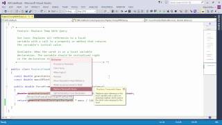 Download the video "DevExpress CodeRush: Replace Temp With Query"