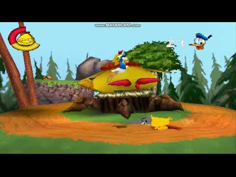 Donald Duck Quack Attack (PS1) Part 10 - Duckie Mountain - Bernadette's Peak (BOSS)