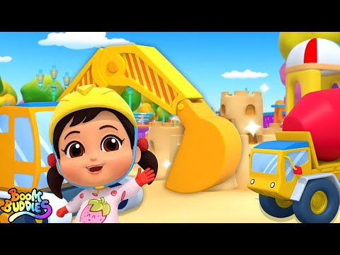 Construction Vehicle Song + More Children Rhymes by Boom Buddies