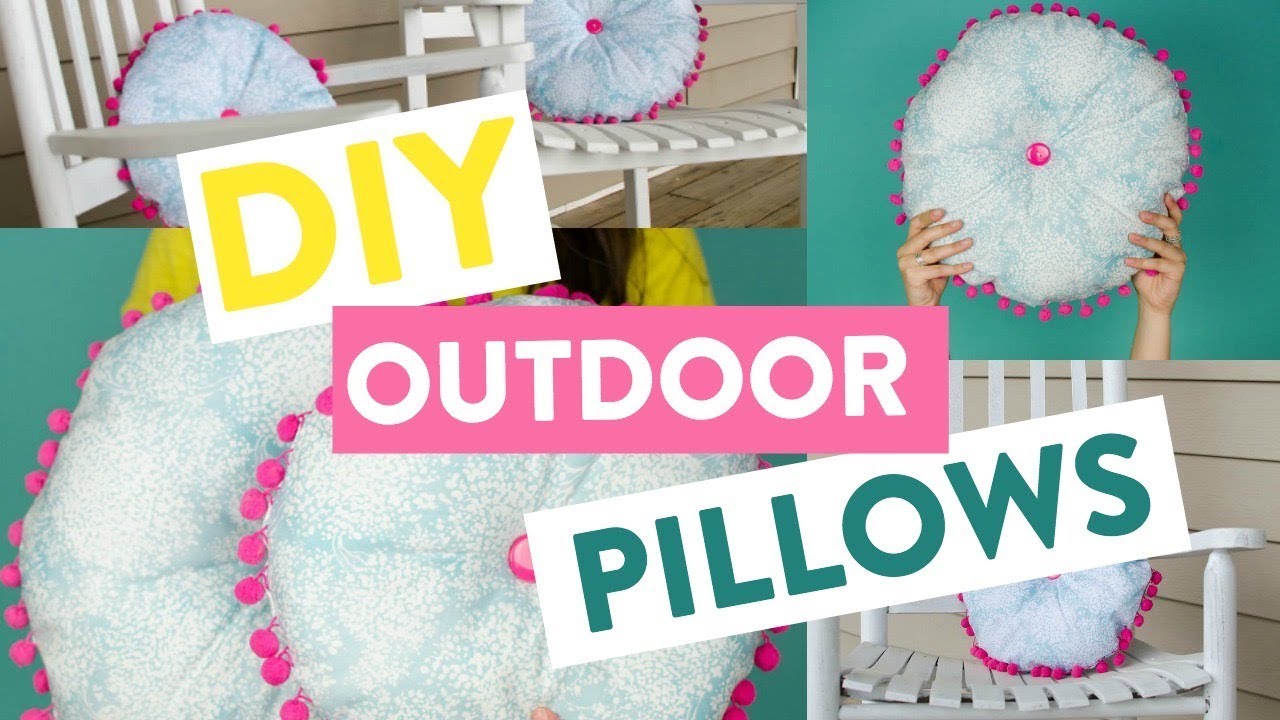 How To Make Outdoor Pillows