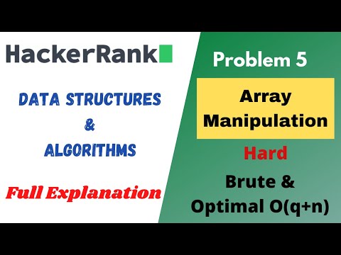 Array Manipulation Hackerrank Solution Problem Solving Data Structures Arrays C Solution