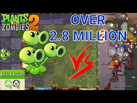 Plants vs. Zombies 2 | Arena Season 43 Week 230: Threepeater Tournament, Over 2.8 Million