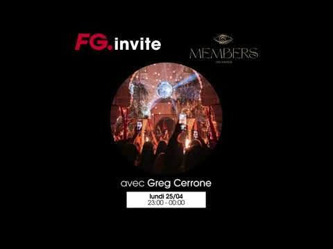 Greg Cerrone DJ Set Live at Members LA - April 2022