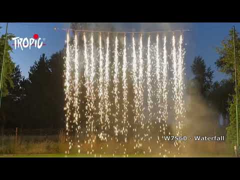 W7S60 - Waterfall - TROPIC Fireworks, Fajerwerki, Feuerwerk, Vuurwerk, Feu d'artifice