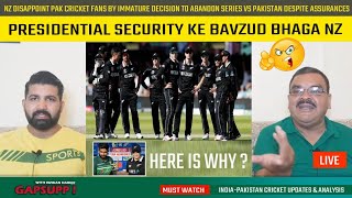 NZ Disappoint PAK Cricket Fans By Immature Decisio