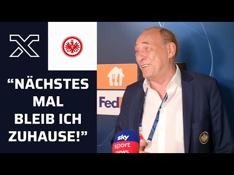 "Mach ich nicht mehr mit" SGE-Präsident Fischer völlig fertig nach CL-Thriller