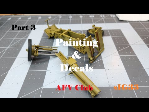 sIG33 15cm Heavy Infantry Gun, Part 3, Painting and Decals