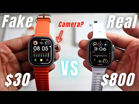 Apple Watch Ultra 2 VS S9-V Watch Ultra - Fake better than the Real?