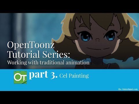 OpenToonz Traditional Animation Tutorial - Part 3: Cel Painting