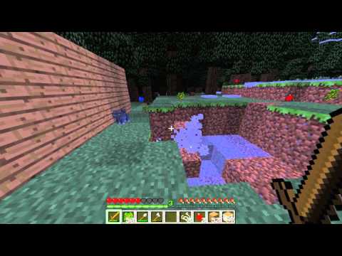 Minecraft: Tri-Mountain Survival w/Uriah Ep. 2 - Night time Swarm