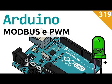 Pilotaggio di un LED in PWM con Arduino, modbus e RS485 - Video 319