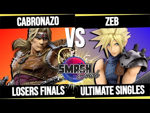 Cabronazo (Simon) vs Zeb (Cloud) - The Super SmashBowl #12 - Losers Finals