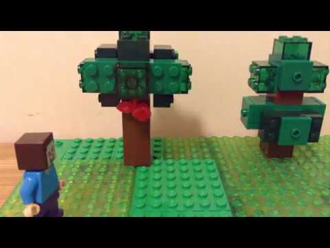Horse Rider - "Its Herobrine" a Lego Parody of a Minecraft Original Music Video (Collab Part)