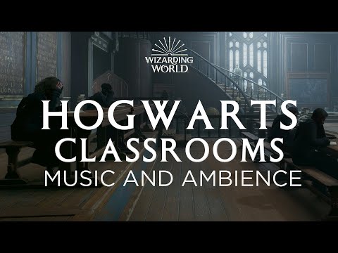Attend Classes at Hogwarts  | Harry Potter Hogwarts Legacy Music and Ambience