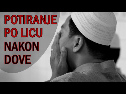 Potiranje rukama po licu nakon dove | Kako se dovi - Šejh Assim Al-Hakeem