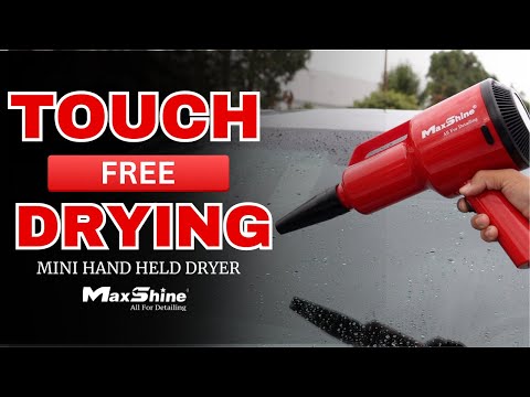 Black and red Maxshine EVO-S mini handheld dryer at ₹ 8500/piece