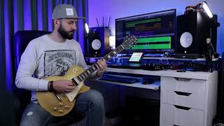 Video thumbnail for EPIPHONE LES PAUL CLASSIC WORN METALLIC GOLD - Demo by Artyom Reborn