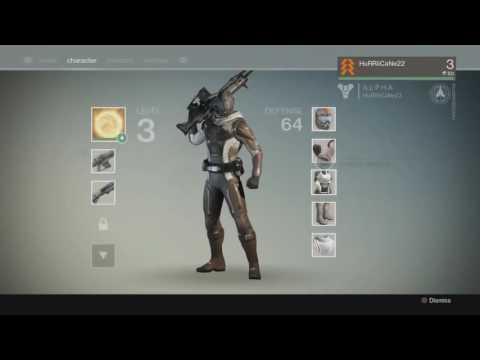 Destiny Alpha Gameplay Walkthrough Part 1 - Dark Within - Campaign Mission 1 (PS4)