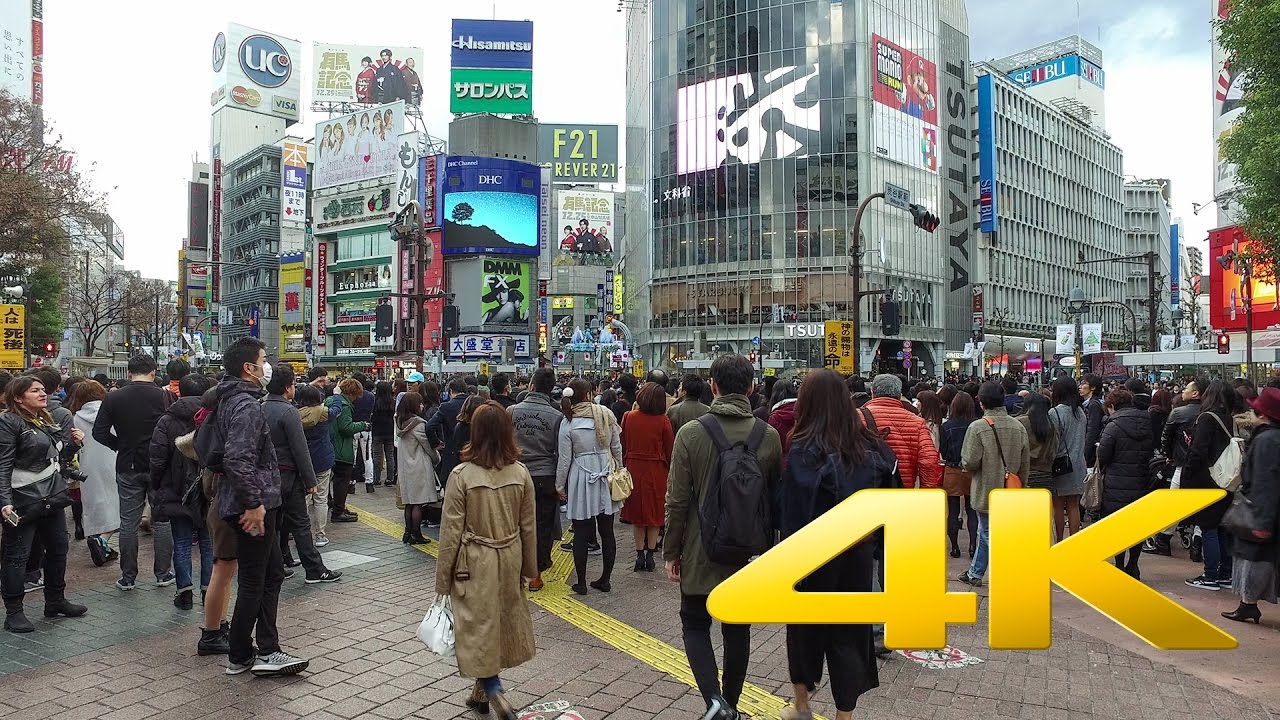 Walking Around Shibuya