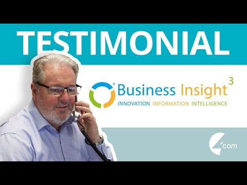 4Com Testimonial: Business Insight 3 (BI3)