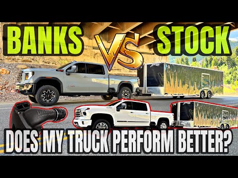 Banks Ram Air Cold Air Intake Tow Test! Does This Upgrade Improve Performance And MPG?