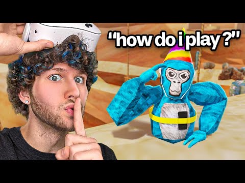 I Pretended to be a New Player in Gorilla Tag
