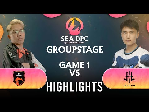 Game 1: TNC Predator vs Lilgun | DPC SEA 2022 Tour 3: Division I & II