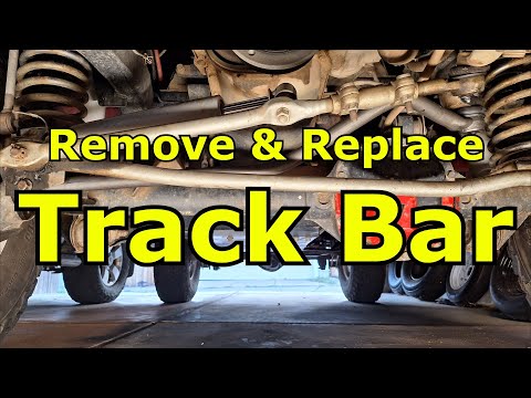 Jeep Track Bar Deathwobble Steering Moog Upgrade