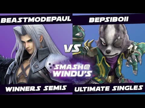 BeastModePaul (Sephiroth) vs Bepsiboii (Wolf) - Smash @ Windu's 109 - Winners Semis SSBU