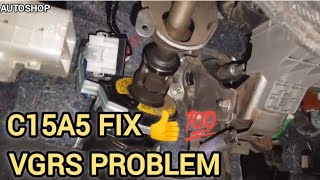 C15A5 Vgrs actuator 😱😱 How to diagnose and solve this problem || LC V8 Fix @armanfaiz