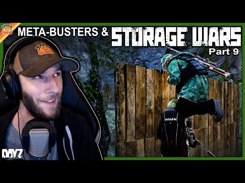 Part 9: Storage Wars & Meta-Busters ft. Quest & Halifax | chocoTaco DayZ Deer Isle Base Building