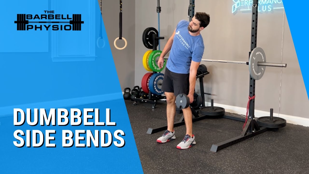 Dumbbell Side Bends - YouTube