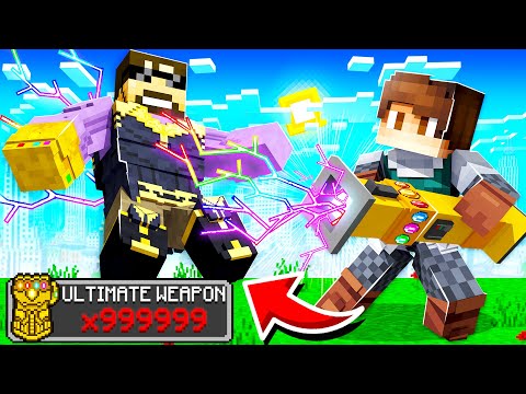 CRAFTING the ULTIMATE WEAPON in INSANE CRAFT!