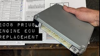 08’ Prius Engine ECU replacement no reflash