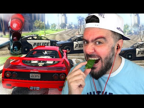 KURALLARA UYMAZSAM DÜNYANIN EN ACI BIBERINI YIYORUM - GTA 5 MODS