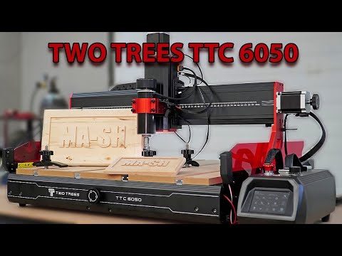 Top CNC TwoTrees TTC 6050#twotrees #cncmachine #TTC6050 #woodworking #wood #cncrouter