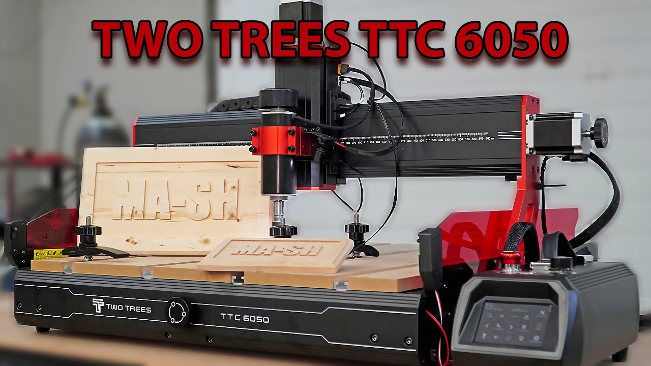 My wife wanted to give me an iPhone, but I chose a CNC machine TWO TREES TTC 6050!#cnc#woodworking