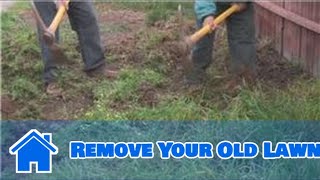 Lawn and Yard Help : How to Remove Your Old Lawn