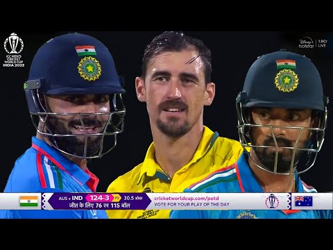 India vs Australia Full Match Highlights, IND vs AUS 5th World Cup Match Full Highlights,Kohli Rahul