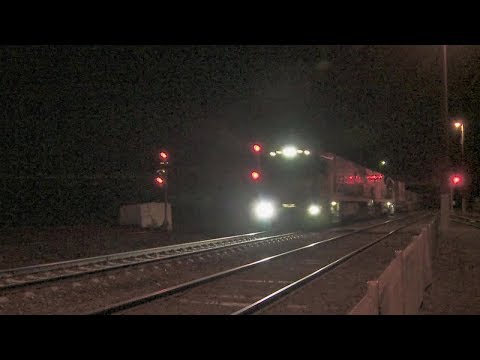 6PM6 Container Train - PoathTV Australian  Railways