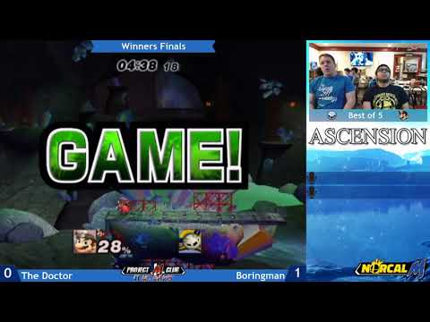 "Ascension 9/15/18" - The Doctor (Mario) v. Boringman (MK) - Winners Finals