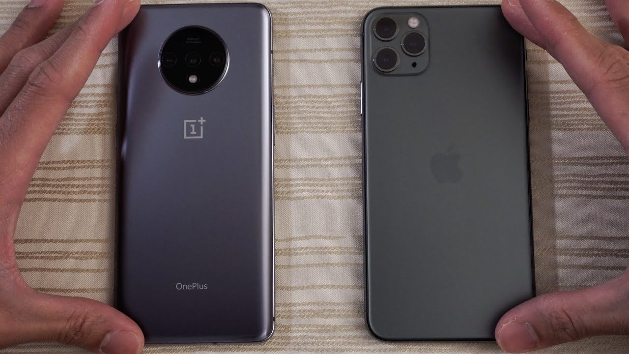 OnePlus 7T vs iPhone 11 Pro Max - Speed Test!