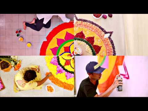 DiGi Interactive Deepavali Kolam Collab