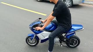 Download lagu 4 stroke mini bike moto 49cc kids/Cheap moto cross pocket scooter motorcycle 49cc mp3