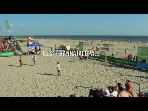 Roman Minlibajev double bicycle kick | Estonian Beach Soccer League 2014