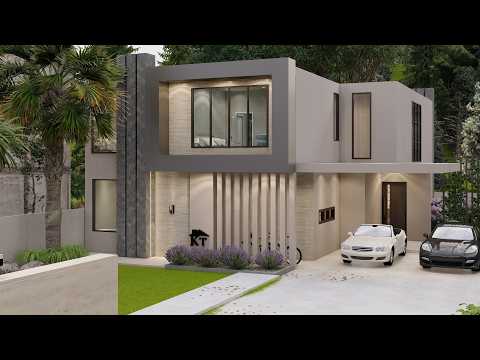 4bedrooms house design[15.60mx11.19m]model0177