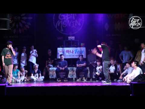 GET MOVIN' 6 FINAL - POPPING BEST8-3 FEELin vs DANDY