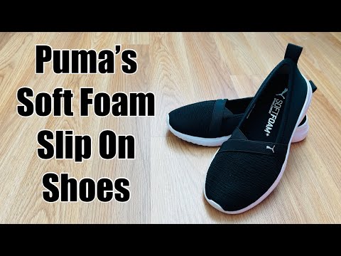 puma memory foam sneakers
