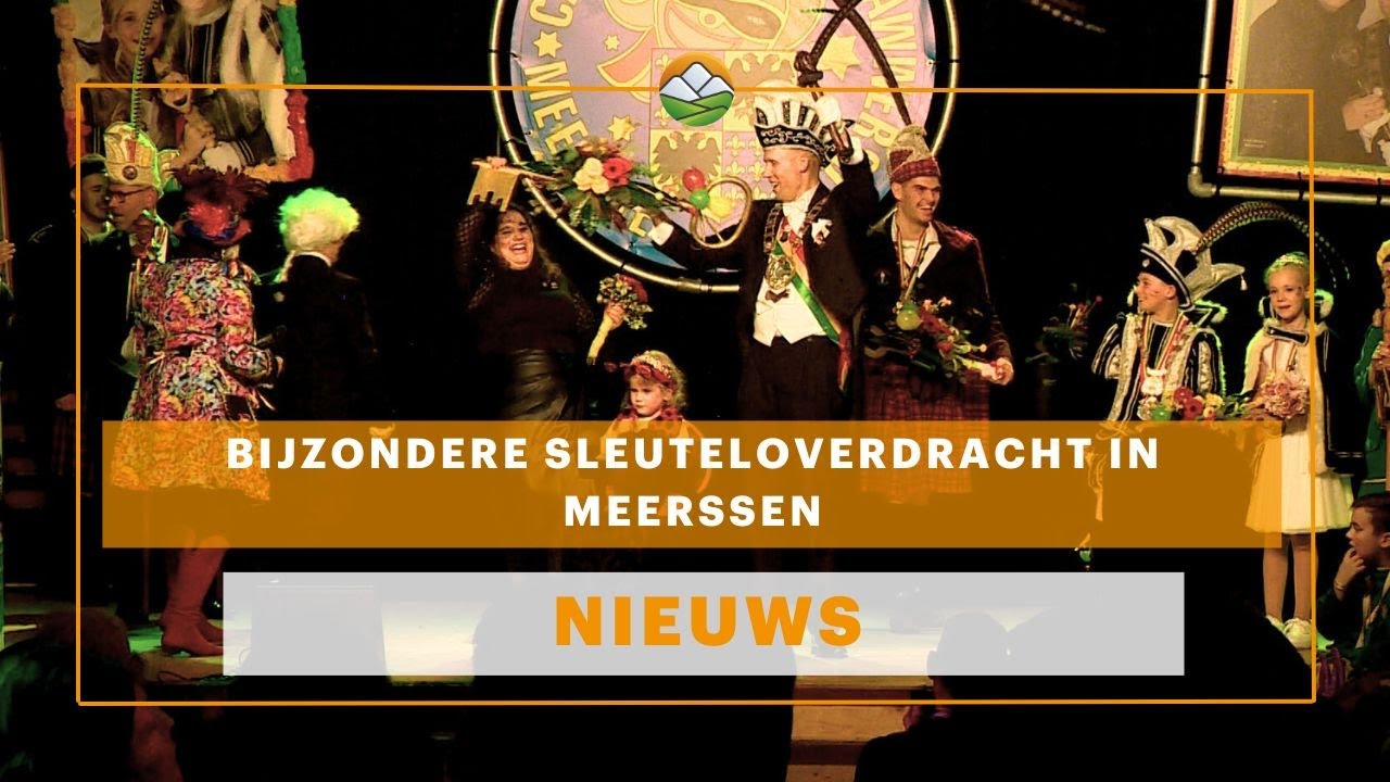 Bijzondere sleuteloverdracht in Meerssen