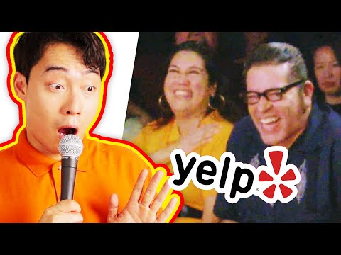 THIS COUPLE MET ON YELP? (Live Roast)